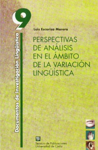 Imagen de archivo de Perspectivas de análisis en el ámbito de la variación lingüística a la venta por Hilando Libros