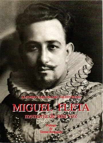 Miguel Fleta: Memoria de una voz (ColeccioÌn "Elites") (Spanish Edition) (9788488541321) by Saiz Valdivielso, Alfonso Carlos