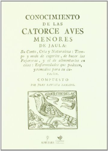 Beispielbild fr Conocimiento de las Catorce Aves Menores de Jaula zum Verkauf von Hamelyn