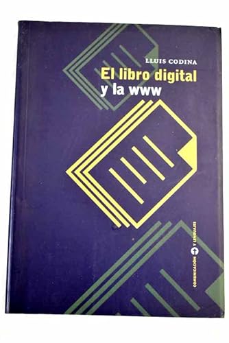 9788488605542: Libro digital y la www, el