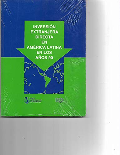 9788488607263: Inversion extranjera directa en Amrica latina en los aos 90