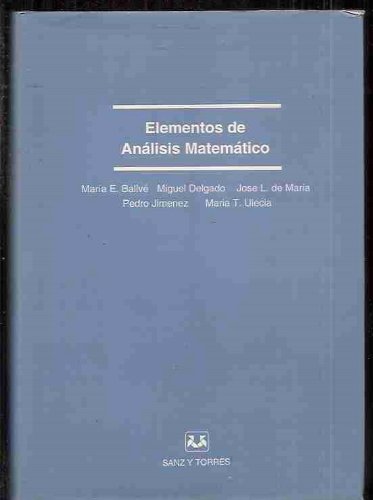 Imagen de archivo de Elementos de Analisis Matematico a la venta por Hamelyn