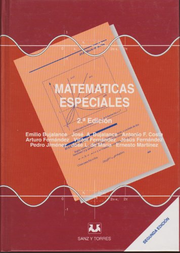 9788488667274: Matematicas especiales (2 ed.)