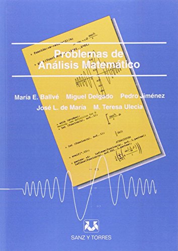 Problemas de analisis matemático.