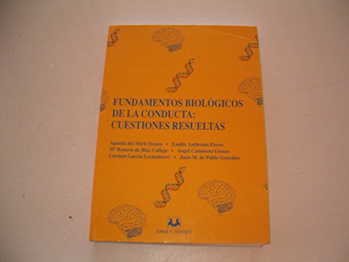 Imagen de archivo de Fundamentos Biologicos De La Conducta: Cuestiones Resueltas a la venta por Iridium_Books