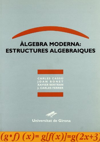 Stock image for lgebra moderna : for sale by Puvill Libros