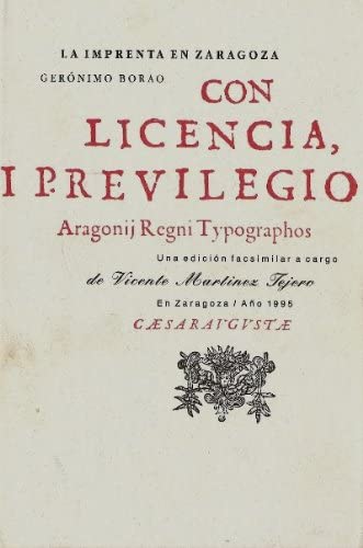 Imagen de archivo de LA IMPRENTA EN ZARAGOZA a la venta por Librovicios