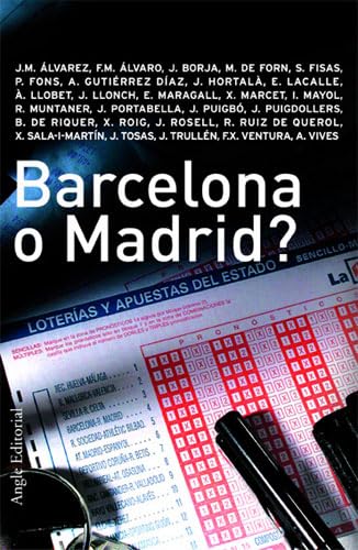 Beispielbild fr Barcelona o Madrid zum Verkauf von Iridium_Books