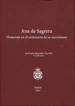 Stock image for ANA DE SAGRERA. HOMENAJE EN EL CENTENARIO DE SU NACIMIENTO. for sale by MARCIAL PONS LIBRERO