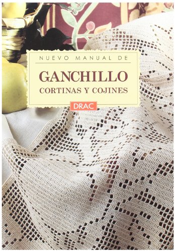 9788488893833: Nuevo manual DE GANCHILLO. CORTINAS Y COJINES