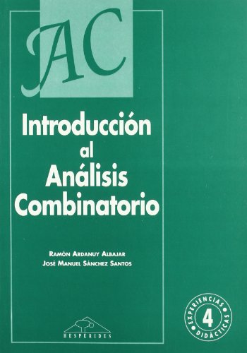 Imagen de archivo de Introduccin al anlisis combinatorio a la venta por AG Library