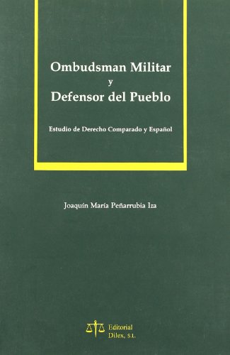 Imagen de archivo de Ombudsman militar y defensor del pueblo a la venta por Iridium_Books