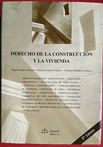 Stock image for DERECHO DE LA CONSTRUCCIN Y LA VIVIENDA for sale by Librerias Prometeo y Proteo