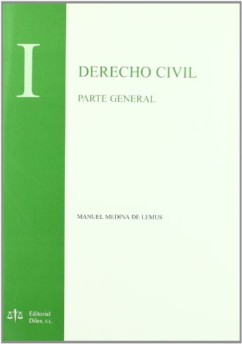 Derecho civil. parte general - Medina De Lemus, Manuel