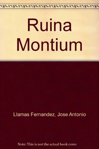 9788488956392: Ruina montium (Los Libros del Oeste) (Spanish Edition)