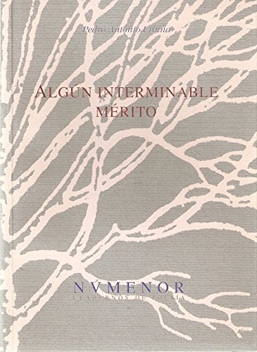 9788489108103: Algún interminable mérito (Cuadernos de poesía numeror) (Spanish Edition)