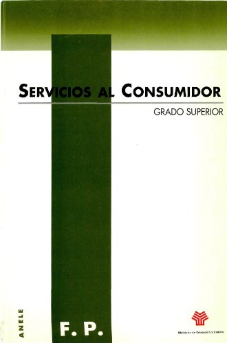 9788489167278: Servicios al consumidor. Grado superior (Spanish Edition)