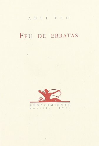 Imagen de archivo de FEU DE ERRATAS (1988-1994) a la venta por Iridium_Books