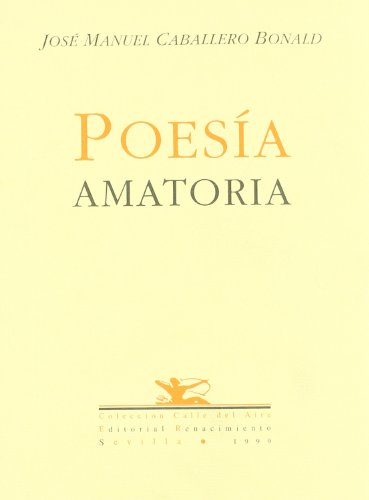 9788489371767: Poesia Amatoria: 60 (CALLE DEL AIRE)