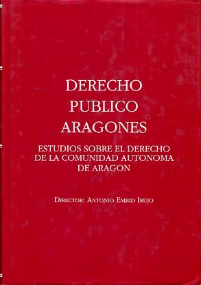 Beispielbild fr Derecho Publico Aragones zum Verkauf von Hamelyn