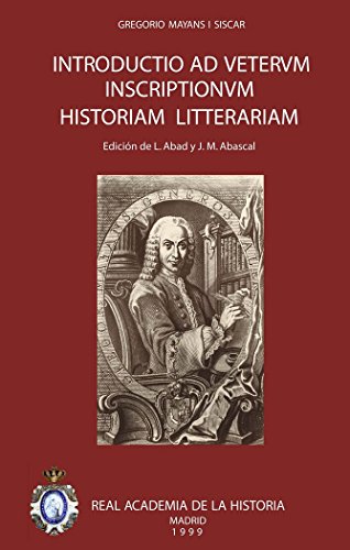 9788489512498: Introductio ad veterum inscriptionum historiam literariam