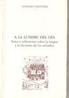 Stock image for A LA LUMBRE DEL DA: Notas y reflexiones sobre la lengua y la literatura de los sefardes. for sale by LibroUsado | TikBooks