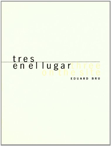 Tres en el lugar (English and Spanish Edition) (9788489698161) by Bru, Eduard