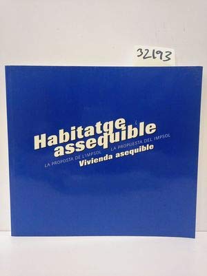 Beispielbild fr Habitatge assequible - Vivienda asequible zum Verkauf von medimops