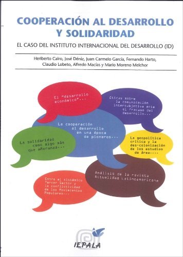 9788489743441: Cooperacin al desarrollo y solidaridad : el caso del Instituto Internacional del Desarrollo (ID)