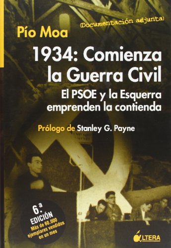 Immagine dell'editore per 1934, comienza la guerra civil : el PSOE y la Esquerra emprenden la contienda venduto da medimops