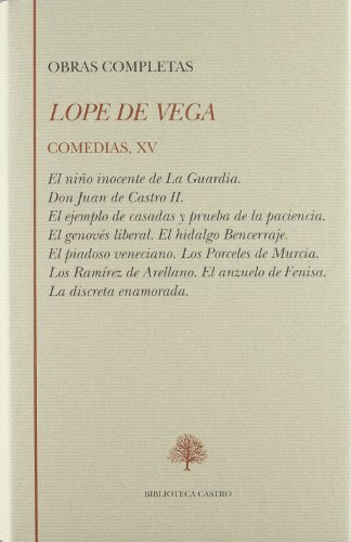 Comedias XV (9788489794191) by De Vega, Lope