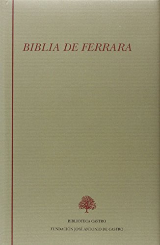 Biblia de Ferrara (Tomo único)