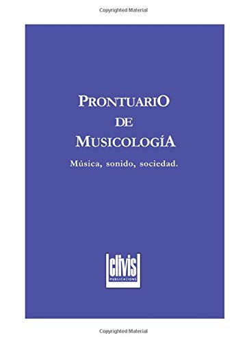 9788489813885: Prontuario De Musicologa (NEUMA)