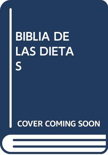 Imagen de archivo de La biblia de las dietas a la venta por AG Library