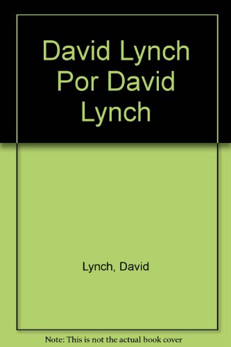 Stock image for David Lynch por David Lynch for sale by LibroUsado CA
