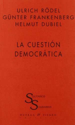 9788489858299: La cuestin democrtica