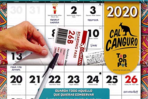 Imagen de archivo de CALENDARIO CAL CANGURO 2020 (DEVOLVER ANTES DEL 20-02-2020) a la venta por Hilando Libros