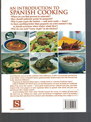 Stock image for Great Dishes from Spain for sale by WorldofBooks