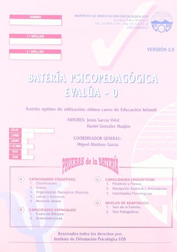 Imagen de archivo de EVALUA-0 (BATERIA) a la venta por KALAMO LIBROS, S.L.