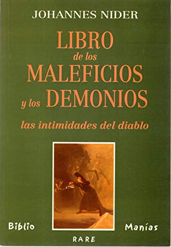 Beispielbild fr Libro de los maleficios y los demonios zum Verkauf von medimops