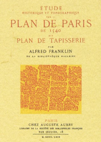 Imagen de archivo de Etude Historique E Topographique Sur le Plan de Paris a la venta por medimops