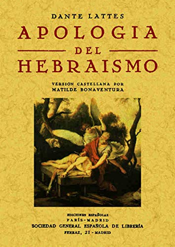 Stock image for APOLOGA DEL HEBRASMO for sale by Siglo Actual libros