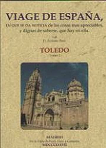 9788490015513: VIAGE DE ESPAA TOMO I TOLEDO (HISTORIA)