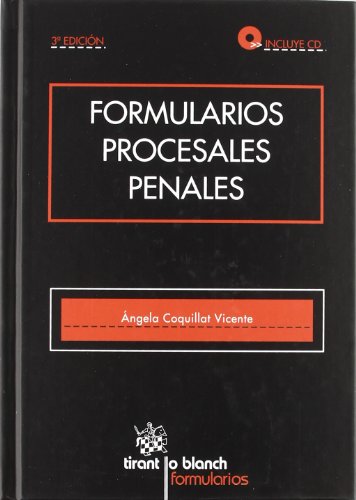 9788490040256: Formularios procesales penales + Cd Rom