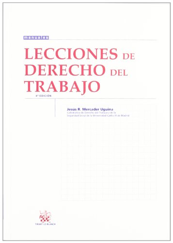 9788490043264: Lecciones de Derecho del Trabajo