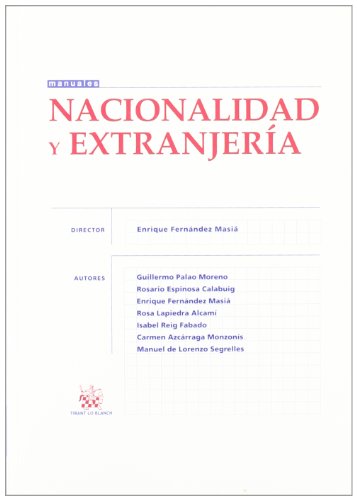 Beispielbild fr Nacionalidad y extranjera zum Verkauf von medimops