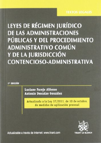 9788490044254: Leyes de rgimen jurdico de las administraciones pblicas y del procedimiento administrativo comn y de la jurisdiccin contencioso-administrativa