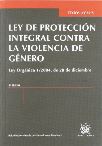9788490047156: Ley de proteccin integral contra la violencia de gnero 3 Ed. 2012