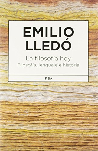 Stock image for La filosofa hoy Lled igo, Emilio for sale by Iridium_Books