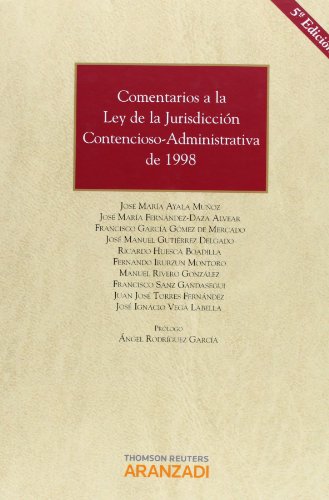 Beispielbild fr Comentarios a la Ley de la Jurisdiccin Contencioso-Administrativa de 1998. zum Verkauf von OM Books